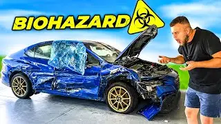 I JUST BOUGHT A WRECKED 2023 SUBARU WRX And IT IS DISGUSTING!!