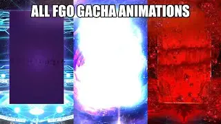 FGO'S SUMMONING ANIMATIONS 🌈