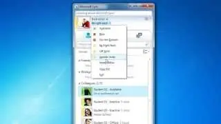 Microsoft Lync 2010:  Setting Up Your New Lync Profile
