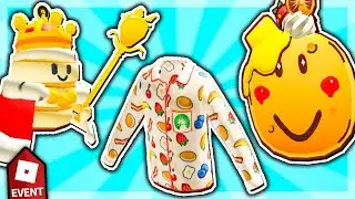 How to get ALL ITEMS in PANCAKE EMPIRE TOWER TYCOON EVENT!! (Roblox Fidelity) *FREE ITEMS*