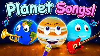 Planet Song Compilation | Space Song Compilation | Solar System Songs