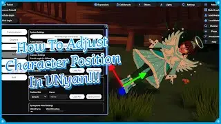 How To Adjust Character Position In VNyan!!!