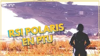 Premier équipage à bord d'un RSI Polaris (Star Citizen)