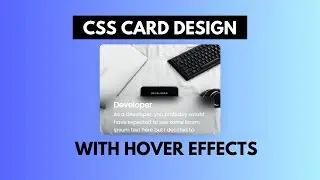 Card with Hover to View More Effect using CSS Only