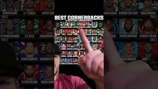 Best Cornerbacks in the NFL Today Tier List #nfl #nflfootball #nflpicks #nflnews #nflhighlights