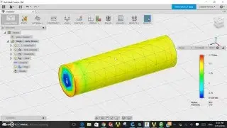 FEA   FUSION360 VS ANSYS (ESPANOL)
