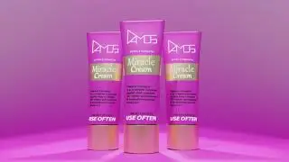 Miracle Cream | Blender 2.9 Cycles Render | Product 3D Video Animation