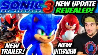 New Sonic Movie 3 Trailer Coming Soon & New Shadow Details Officially Revealed!
