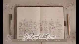 285 JOURNAL WITH ME; weekly memory keeping journal on my thinking of you planner