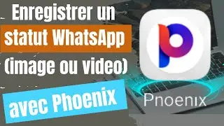 Enregistrer un statut WhatsApp (image ou vidéo)  avec Phoenix. Très simple (