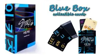 Подарочный бокс с карточками Stray Kids / Blue Box
