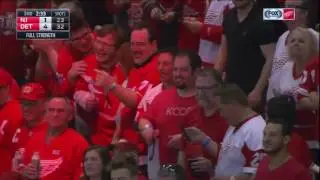 Riley Sheahan Scores The final Goal Ever At Joe Louis Arena