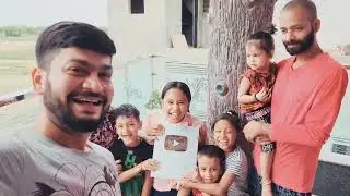 Silver Play Button Vlog 📷 | 1 Lakh Subscriber Family