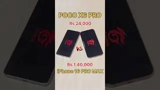 POCO X6 PRO😈 vs iPhone 16 PRO MAX vs ₹24,000 vs ₹1,40,000 - GAMING SPEED TEST 