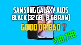 Samsung Galaxy A10s / Black, (32 GB) / (3 GB RAM) details & review