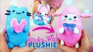 DIY МАГИЧЕСКАЯ ИГРУШКА ПЕРЕВЕРТЫШ из НОСКОВ / лучший ПОДАРОК СВОИМИ РУКАМИ