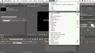 Adobe After Effects -  An Introduction to Text in After Effects