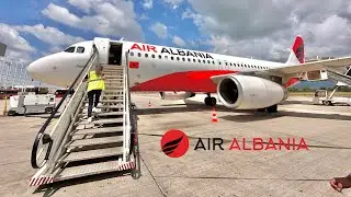 WHAT IS AIR ALBANIA ? | TRIP REPORT | Tirana (TIA) to Milan (MXP) | Economy class