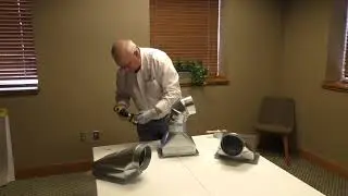 Snappy 90 Degree Adjustable Elbow Installation