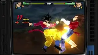 Dragon Ball Z: Budokai Tenkaichi 3 - GOKU SS4 VS VEGETA SS4
