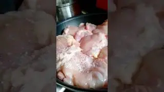 Бедро куриное 🤤#еда #готовимдома #делай #курица #вкусно #домашняякухня