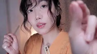 ASMR hair salon that cleans and pierces your ears RP  Piercing shop