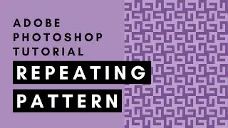 Create Seamless Repeating Pattern in Adobe Photoshop with Grids
