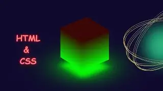 Animated 3D Light Effect with HTML and CSS | html and css for beginners