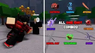 One Shot Combos For Every Character In The Stongest Battle Grounds!