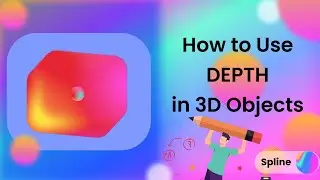 How to Use DEPTH in 3D Objects with Spline Software