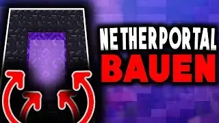 Minecraft Nether Portal bauen deutsch|Minecraft Nether Portal gießen deutsch|Minecraft Höllen Portal