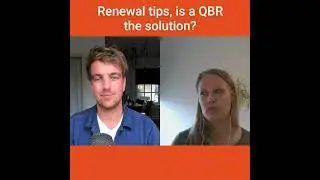 Renewal tips, is a QBR the solution | Customer Success Snack