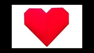 Оригами СЕРДЦЕ / Origami HEART