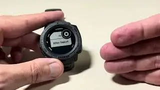 Garmin Instinct Solar | Wrist Tilt Automatic Backlight Setting