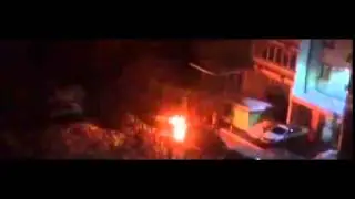 Горят две иномарки