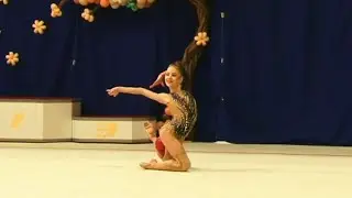 Полина Селезнева - Первенство по Художественной Гимнастике 2023 (мяч + лента)