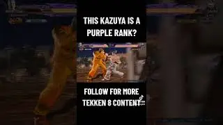 THIS KAZUYA IS A PURPLE RANK? #tekken8 #tekken #gaming #trending #ps5 #pcgaming #foryoupage #xbox