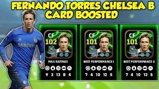 FERNANDO TORRES-Chelsea B 12-13 Card Level Training And Player Progression|How To eFootball Training