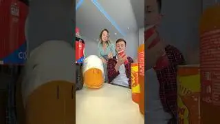 каждый день коробка газировки🥤 но теперь ему всё можно😎 и мне…