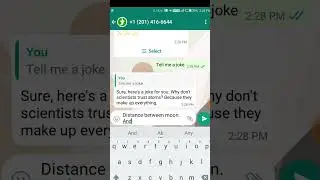 How to use chatgpt on whatsapp 🤯 #shorts #beingtechy