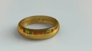 Realistic Gold Ring using Blender