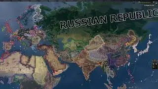 Kaiserreich update 1.5: Brave new World - Hoi4 Timelapse