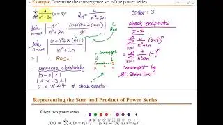 8.2.1 Power Series and Analytic Functions PART 1