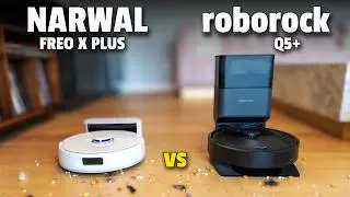 Narwal Freo X Plus vs Roborock Q5+   Is Cheaper BETTER?