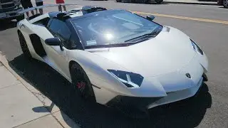 Lamborghini Aventator SV Roadster at the Rancho Santa Fe Cars