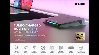 D-Link 6-Port Multi-Gigabit Unmanaged Switch (DMS-106XT)
