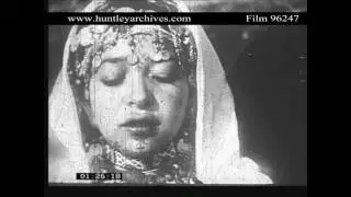 Morocco in 1946.  Archive film 96247