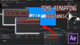 How to Time Remap Key Frames in After Effects!