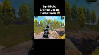 Horse Power In Bgmi New 3.4 Update