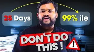 Alert 2nd Attempt JEE Aspirant | Don't Do this | JEE Main 2024